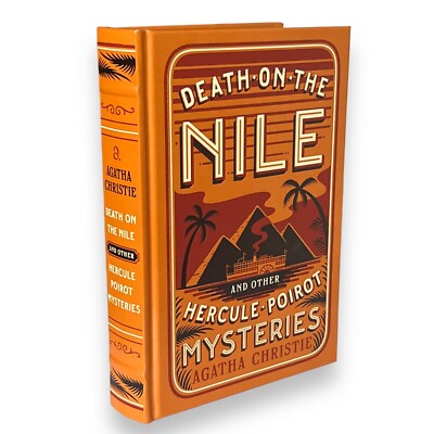 SEALED! Death on the Nile and Other by Agatha Christie LEATHER Bound Collectible-image