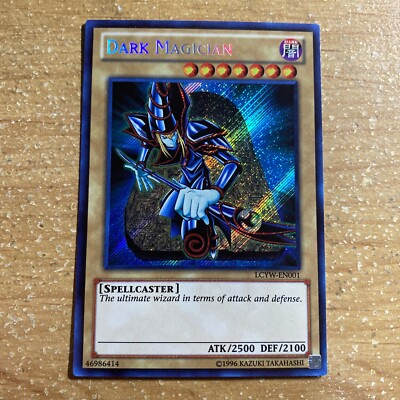 🔥 YUGIOH Dark Magician LCYW-EN001 SECRET RARE NEAR MINT 🔥-image