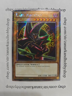 Yugioh! Dark Magician (Arkana) RA04-EN106 Platinum Secret Rare 1st Ed NM-image