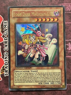 Toon Dark Magician Girl - SP2-EN002 - Ultra Rare - Limited Edition - LP-image