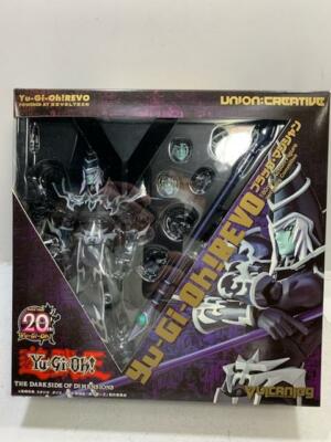 Union Creative Yu-Gi-Oh! Vulcanlog 010 Revo Dark Magician Figure Japan-image