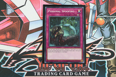 YuGiOh Trap Card Personal Spoofing SP18-EN049 1st Edition Common-image