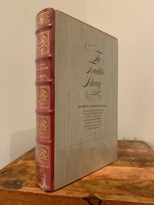 Histories by William Shakespeare (Franklin Library - 100 Greatest) leather, new -image