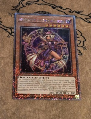 Yugioh Apprentice Illusion Magician RA04-EN023 1st Edition PLAT NM Presale -image