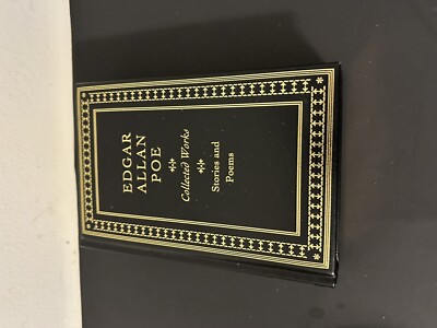 THE WORKS OF EDGAR ALLAN POE SHORT STORIES POEMS By Edgar Allen Poe Leather HC-image