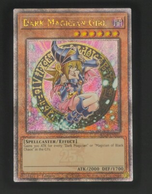Yu-Gi-Oh! Dark Magician Girl (3rd Art) Quarter Century Secret Rare RA04-EN107 NM-image