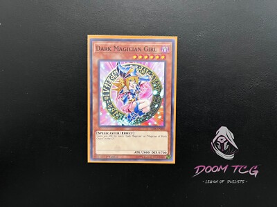 Yugioh Dark Magician Girl LED6-EN000, LDS3-EN082 1st Ed “Magician Deck Support”-image