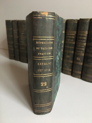 Dramatic Masterpieces LANOUE Directory Of French Theater Vol. 22 Didot 1824-image