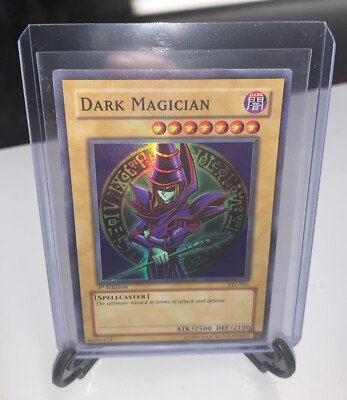 Dark Magician 1st Edition SYE-001 Yu-Gi-Oh. Played With-image
