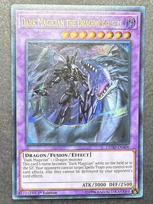 Dark Magician the Dragon Knight LEDD-ENA00 Legendary Dragon Decks 1st EditionA53-image