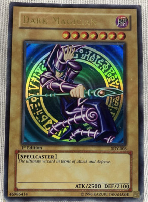 Yugioh Dark Magician SDY-006 1ST EDITION NM/LP Start Deck Yugi-image