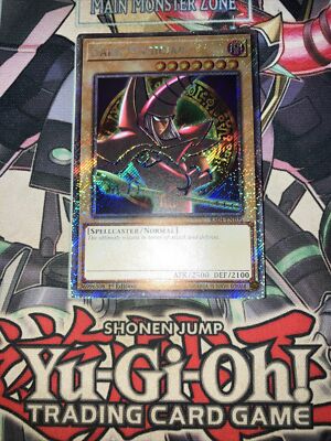 Dark Magician Platinum Secret Rare RA04-EN106 Yugioh Arkana-image