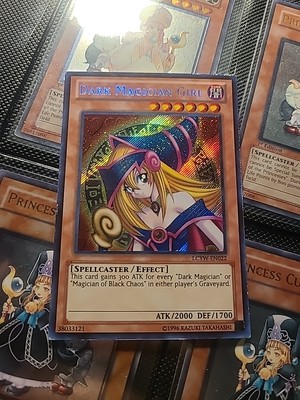 YUGIOH! Dark Magician Girl LCYW-EN022 Secret Rare Unlimited Edition -image