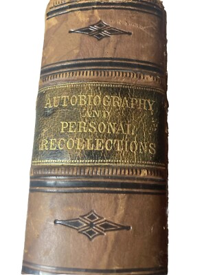 Autobiography and Personal Recollections of John B. Gough : 1869 HC Leather 1st-image
