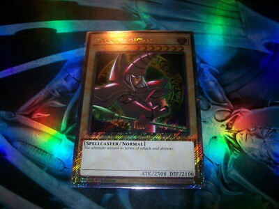 Dark Magician Arkana 1st Edition Platinum Secret Rare RA04-EN106-image