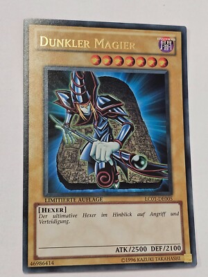 Dark Magician (V.1 - Ultra Rare)●YUGIOH●LC01●2023●GERMAN●LIMIT EDITION●NM●34004-image