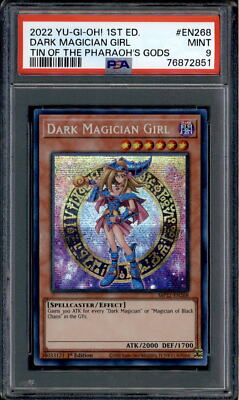 Dark Magician Girl - MP22-EN268 - PSA 9 - 1st Secret - Tin Promo - Yu-Gi-Oh - 72-image