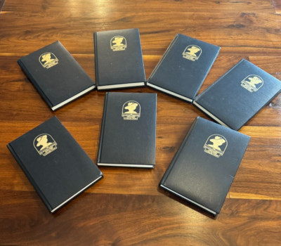 Agatha Christie Mystery Collection Leatherette Hardcover Bantam Books Lot of 7-image