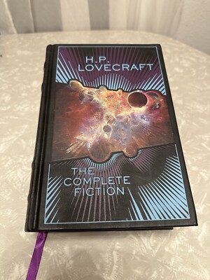 H.P. Lovecraft: The Complete Fiction Collectible Edition, Leather Bound.  Gilded-image
