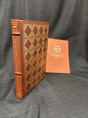 The Red Badge of Courage by Crane Franklin Library Limited Edition 1979 Leather-image