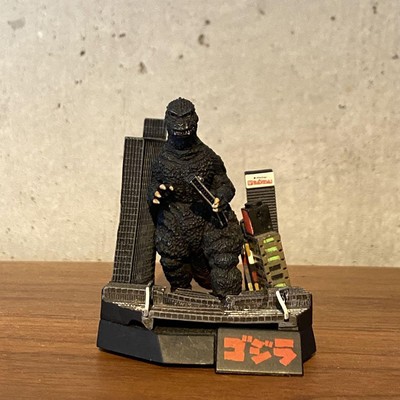 Godzilla 1984 Produced by Sakai Yuji Complete Collection Model Kit Used-image