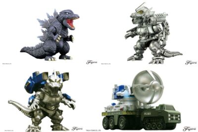 FUJIMI Chibimaru  70th anniv. version Godzilla / MechaGodzila-image