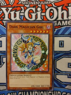 Yugioh DARK MAGICIAN GIRL LED6 COMMON 1ST ED NM -image