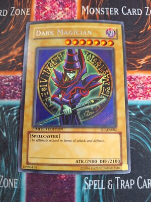 Yu-Gi-Oh! TCG Dark Magician FL1-EN002 Secret Rare Limited NM/LP-image