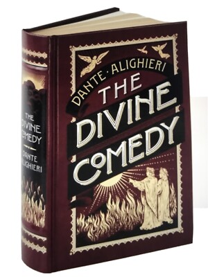 ❤️THE DIVINE COMEDY by Dante Alighieri Illustrated by Gustave Dore Leather Bound-image