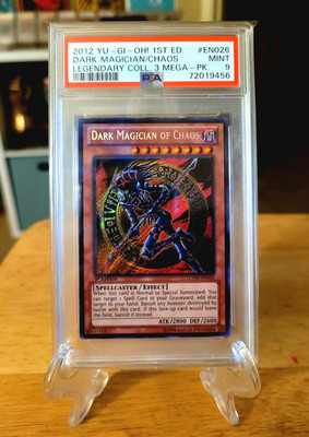 Yugioh Dark Magician Of Chaos Legendary Collection Yugi's World 1st Edition -image