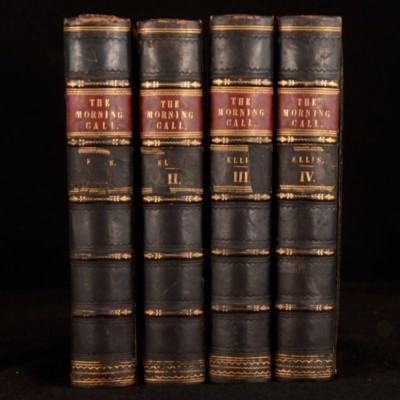 c1850 4vols Mrs Ellis' Morning Call A Table Book of Literature and Art-image