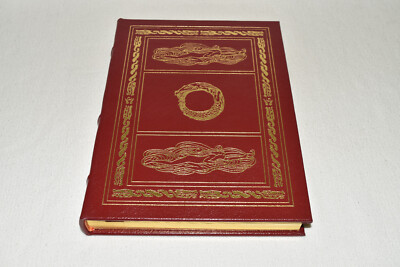 Easton Press SIEGFRIED TWILIGHT GODS Wagner Rackham LEATHER 1ST FAMOUS EDITIONS!-image