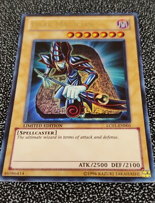 1x Yu-Gi-Oh! Dark Magician - LC01-EN005 - Ultra Rare - Limited Edition - NM-image