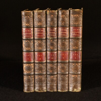 1817 5Vols The Works of the Right Honourable Lady Mary Wortley Montagu Sixth ...-image