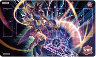 Yugioh Playmat Yu-Gi-Oh! Dark Magician & Magician Girl-image