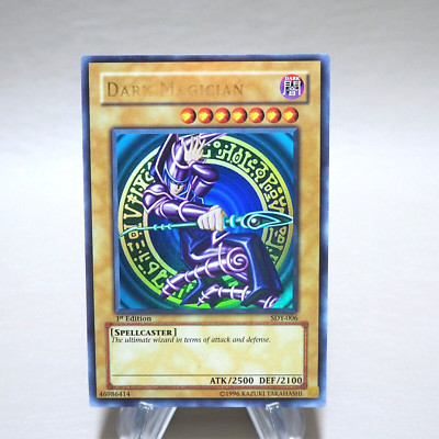 Yu-Gi-Oh Dark Magician SDY-006 Ultra Rare 1st Edition NM-EX Asian English k283-image