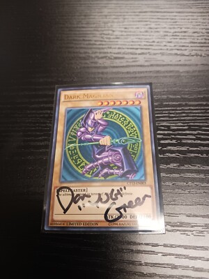 Konami Yu-Gi-Oh! Dark Magician CT13 Dan Green Signature Autograph NM-image