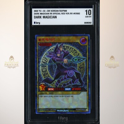 2022 Yu-Gi-Oh! Dark Magician Rush Rare Special Red /777 RD/#KR002 KOR BRG 10 K10-image