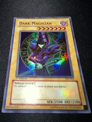 Yu-Gi-Oh! Dark Magician SYE-001 1st Edition Super Rare! Near Mint!-image