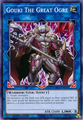 Gouki The Great Ogre - SP18-EN034 - Common - 1st Edition - Moderately Played-image