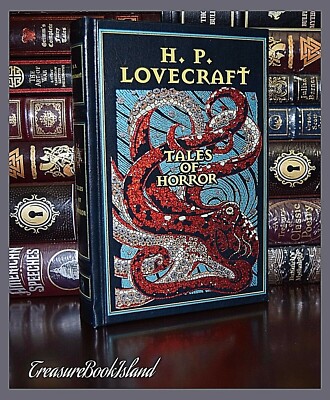 Tales of Horror by H.P. Lovecraft Cthulhu Dunwich New Leather Bound Collectible-image