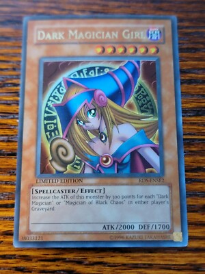 Excellent Dark Magician Girl RDS-ENSE2 Limited Edition Ultra Rare YuGiOh-image