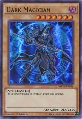 *** DARK MAGICIAN *** MINT 1ST EDITION HOLOGRAPHIC (ALT ART) MVP1-EN054 YUGIOH!-image