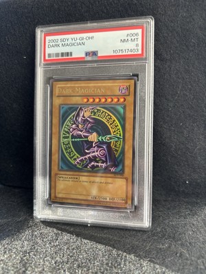 PSA 8 Dark Magician - SDY-006 - Ultra Rare -Unlimited - Starter Deck Yugi-image