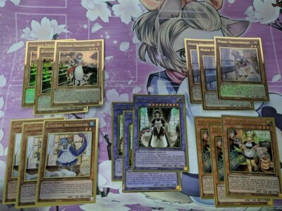 YuGiOH Complete Dark Magician Deck! Red-Eyes Dark Dragoon Illusion  + Bonus Gift-image