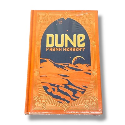 SEALED! DUNE by Frank Herbert Collectible Deluxe Leather Bounded Hardcover-image