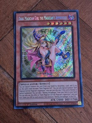 Dark Magician Girl the Magician's Apprentice ALIN-EN004 Alliance Insight 1st...-image