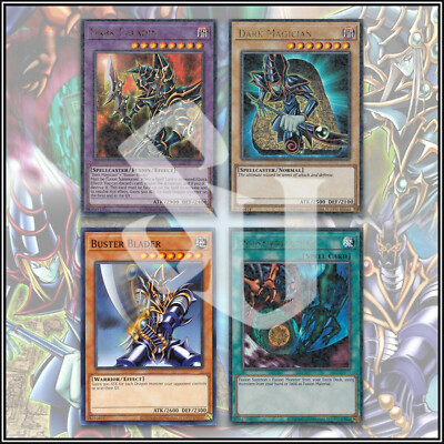 YuGiOh DARK MAGICIAN PALADIN ▪️ BUSTER BLADER ▪️ POLYMERIZATION ▪️ YUGI DECK 💎-image
