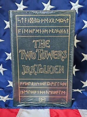 NEW SEALED The Two Towers JRR Tolkien Easton Press Leather Lord Rings Hobbit-image