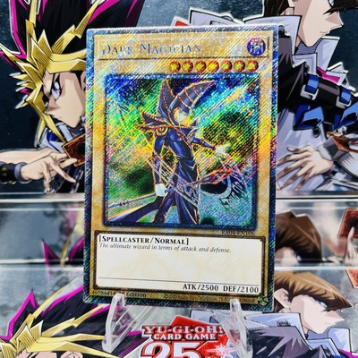 Yugioh Dark Magician (6th Art) RA04-EN106 Platinum Secret Rare 1st Ed Near Mint-image
